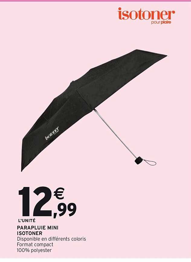 PARAPLUIE MINI ISOTONER