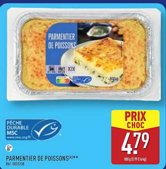 PARMENTIER DE POISSONS