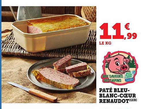 PATÉ BLEU-BLANC-CŒUR RENAUDOT