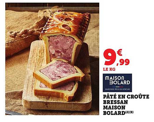 Pâté en croûte Bressan Maison Bolard