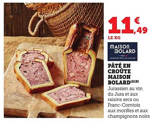 Pâté en croûte Maison Bolard