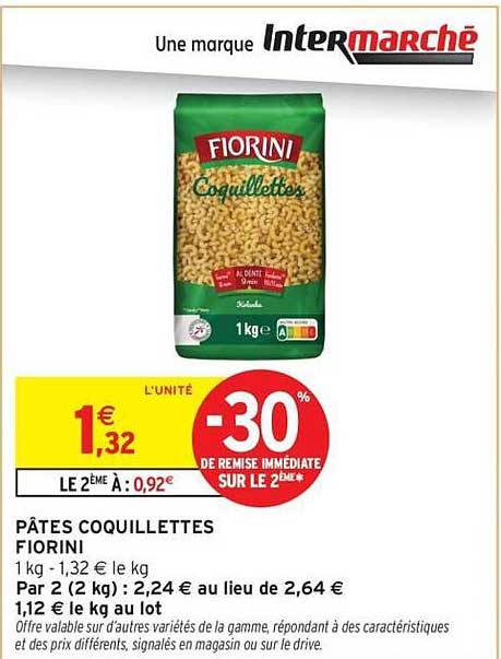 PÂTES COQUILLETTES FIORINI