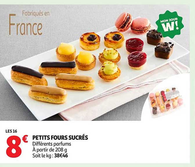PETITS FOUR SUCRÉS