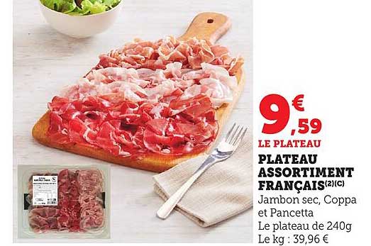 PLATEAU ASSORTIMENT FRANÇAIS