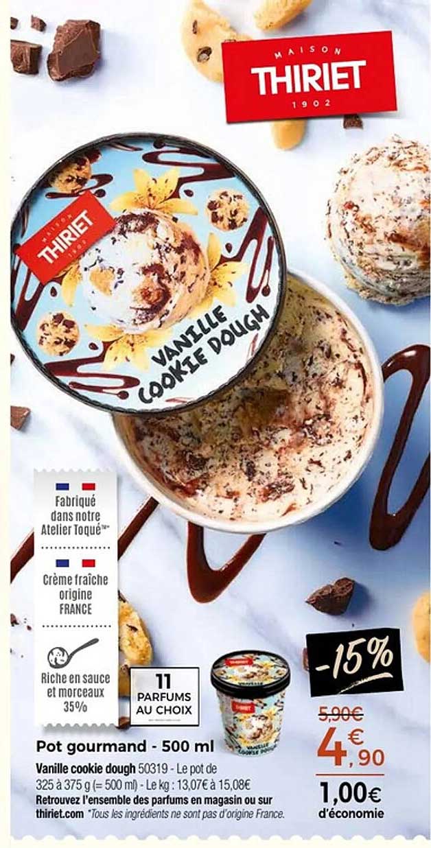 Pot gourmand – Vanille Cookie Dough