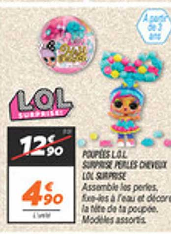 POUPÉES L.O.L. SURPRISE PERLES CHEVEUX L.O.L. SURPRISE