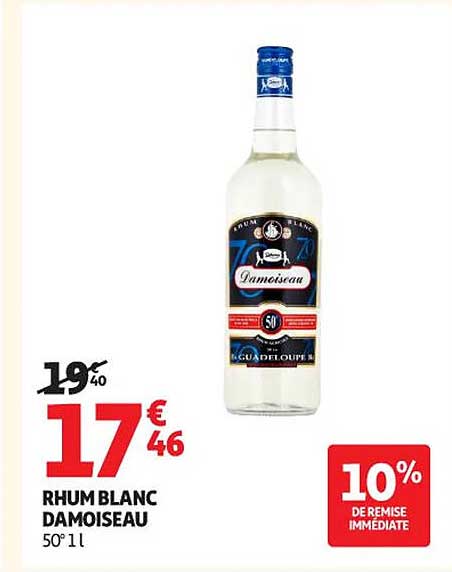 RHUM BLANC DAMOISEAU