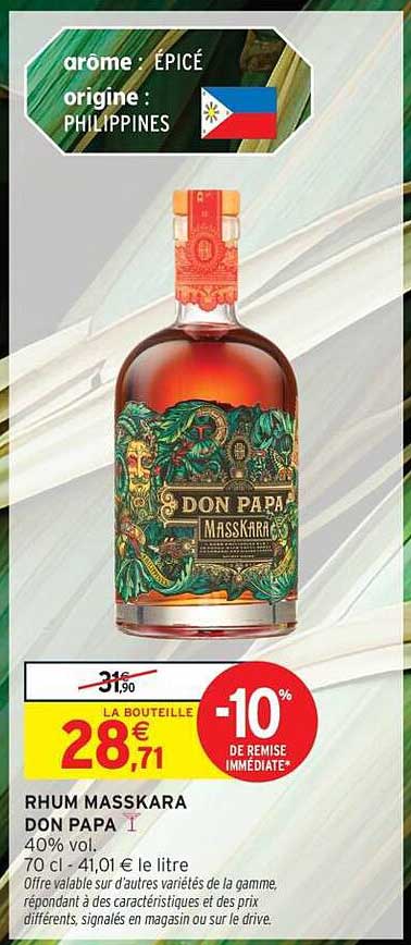 RHUM MASSKARA DON PAPA