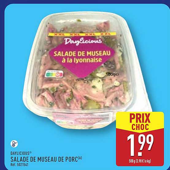 SALADE DE MUSEAU à la lyonnaise