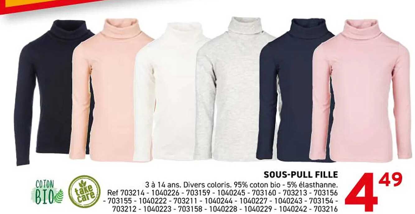 SOUS-PULL FILLE