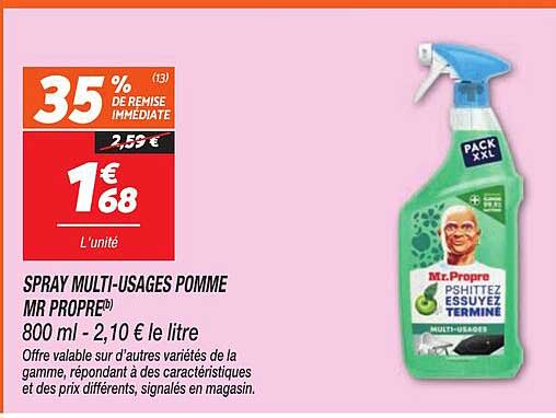 SPRAY MULTI-USAGES POMME MR PROPRE®