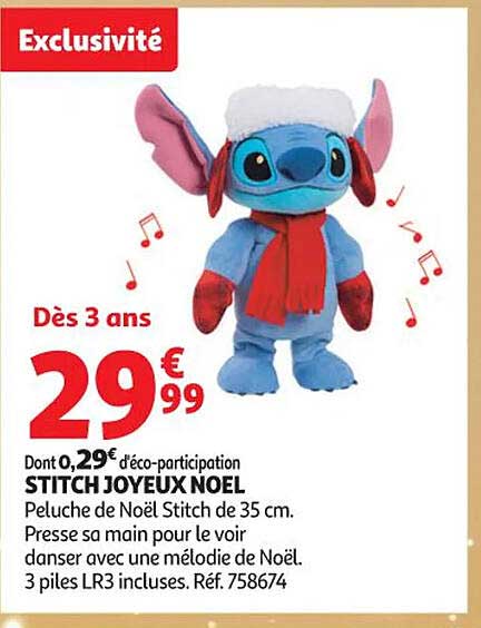 STITCH JOYEUX NOEL