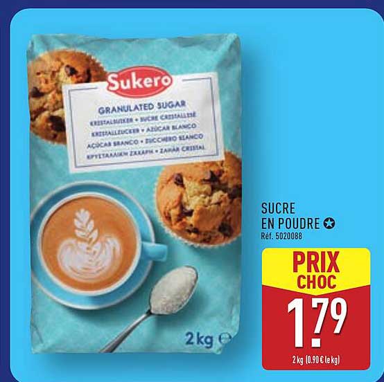SUCRE EN POUDRE