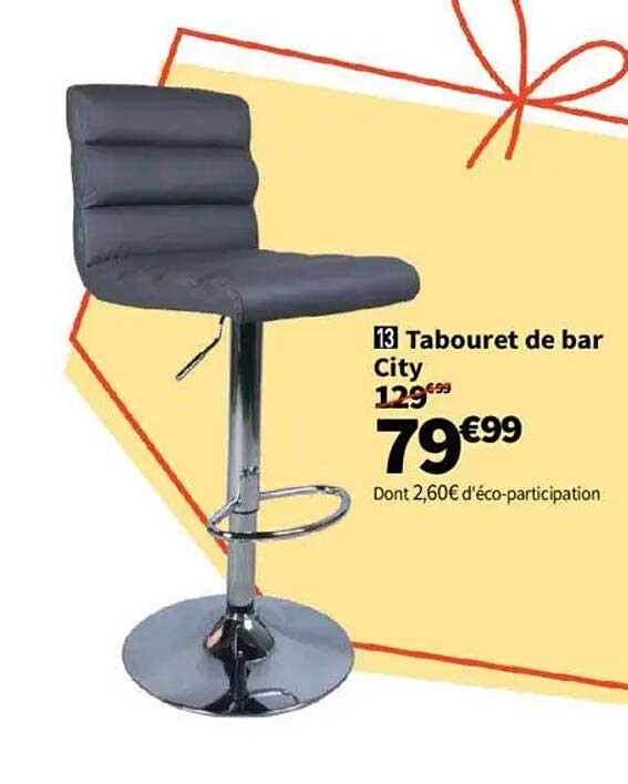 Tabouret de bar City