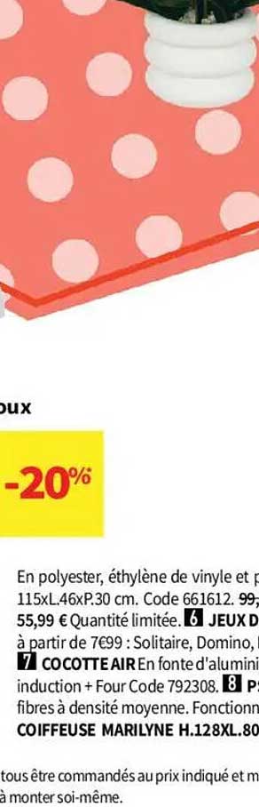 Tapis de Cuisine avec Imprimé Pois