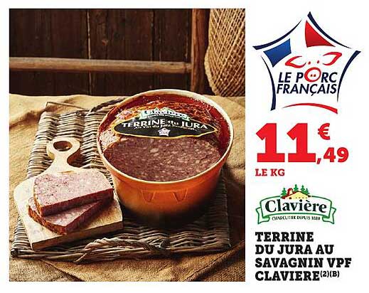 Terrine du Jura au Savagnin VPF Clavière