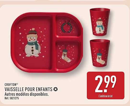 VAISSELLE POUR ENFANTS