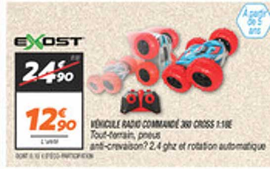 Véhicule radio commandé JOUX CROSS 1:18