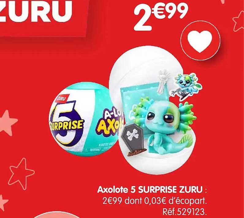 Axolote 5 SURPRISE ZURU :