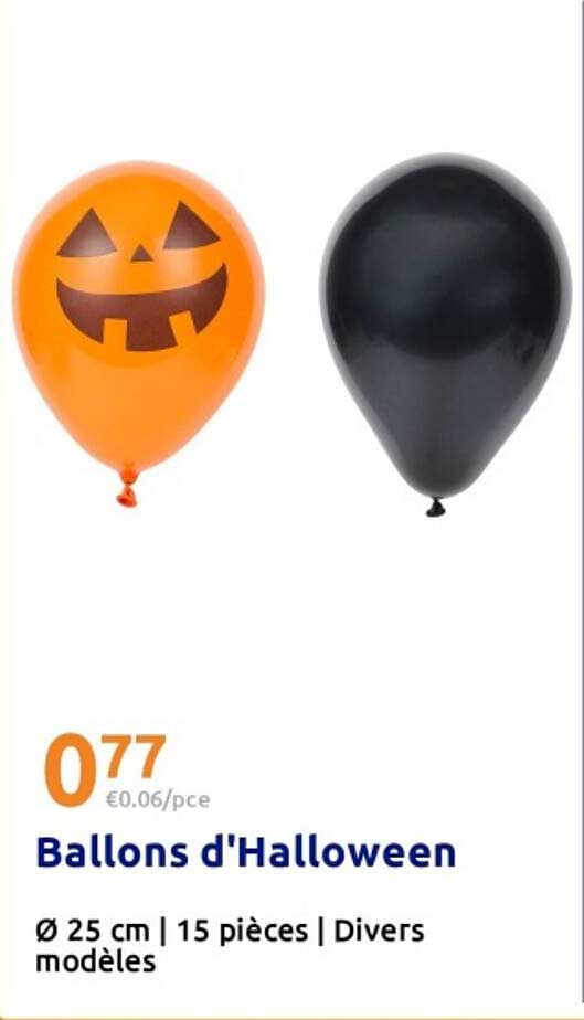 Ballons d'Halloween