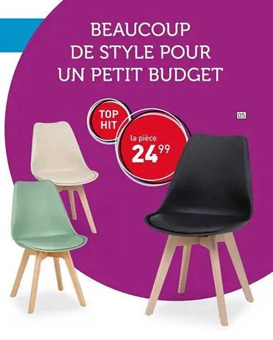BEAUCOUP DE STYLE POUR UN PETIT BUDGET