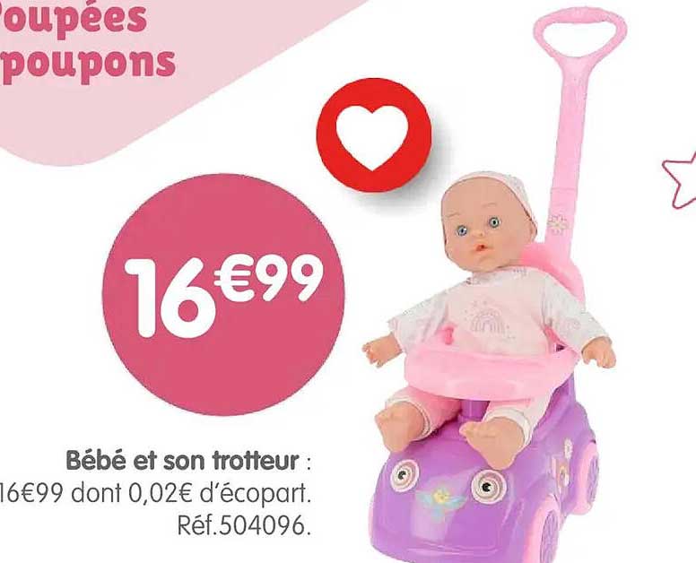 Bébé et son trotteur :
