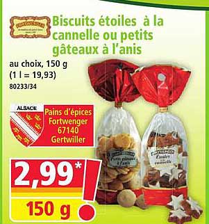 Biscuits étoiles à la cannelle ou petits gâteaux à l'anis