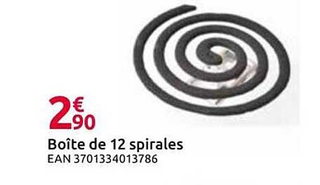 Boîte de 12 spirales