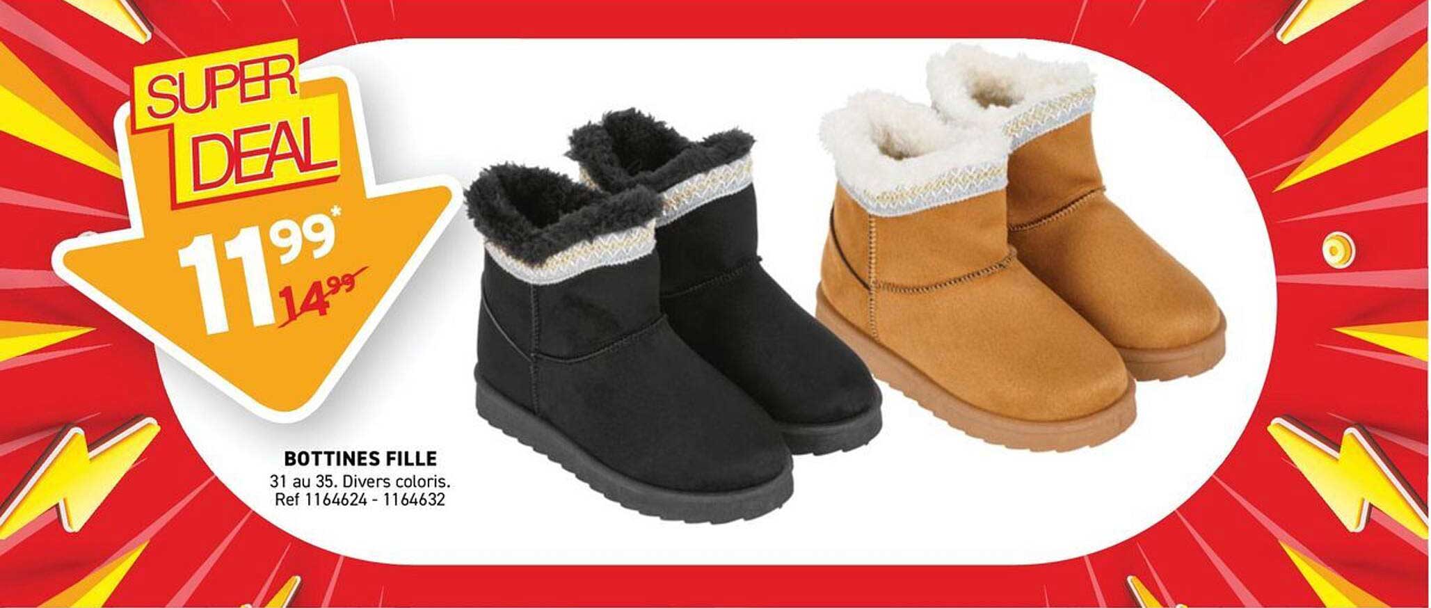BOTTINES FILLE