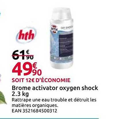 Brome activator oxygen shock 2.3 kg