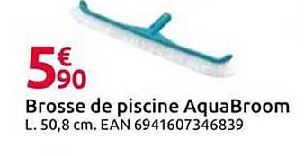 Brosse de piscine AguaBroom L. 50,8 cm. EAN 6941607346839