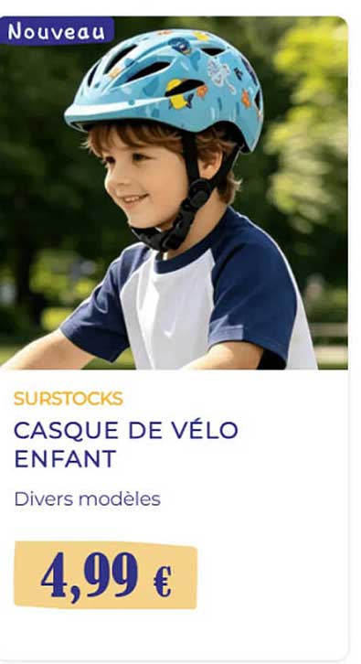 CASQUE DE VÉLO ENFANT