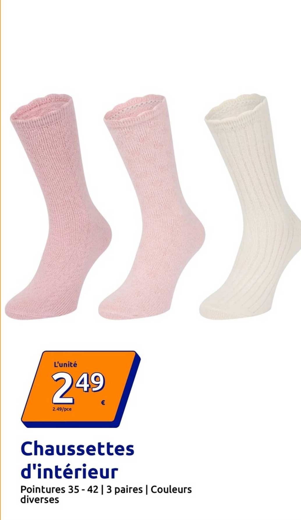 Chaussettes d'intérieur