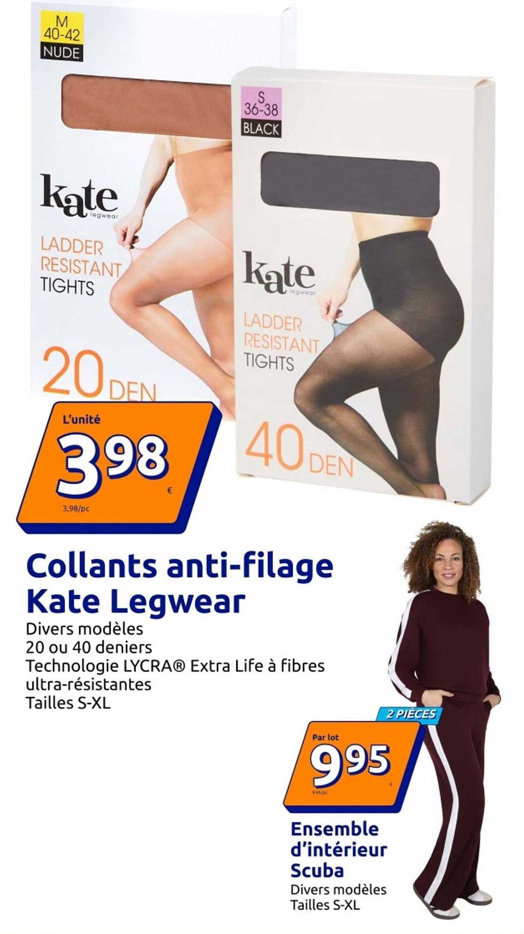 Collants anti-filage Kate Legwear