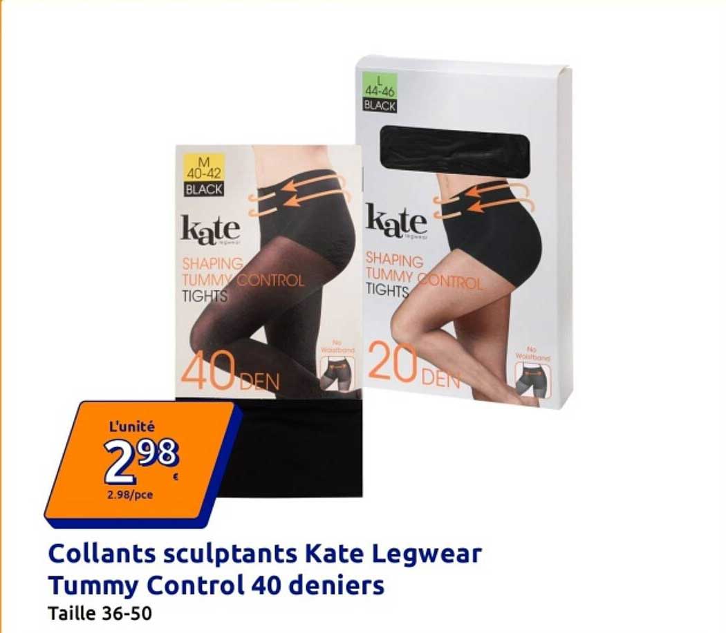 Collants sculptants Kate Legwear Tummy Control 40 deniers