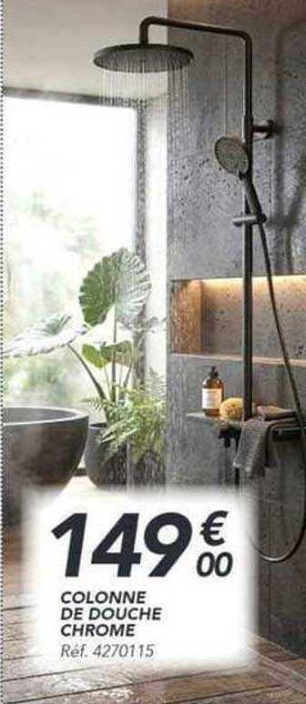 COLONNE DE DOUCHE CHROME Réf. 4270115