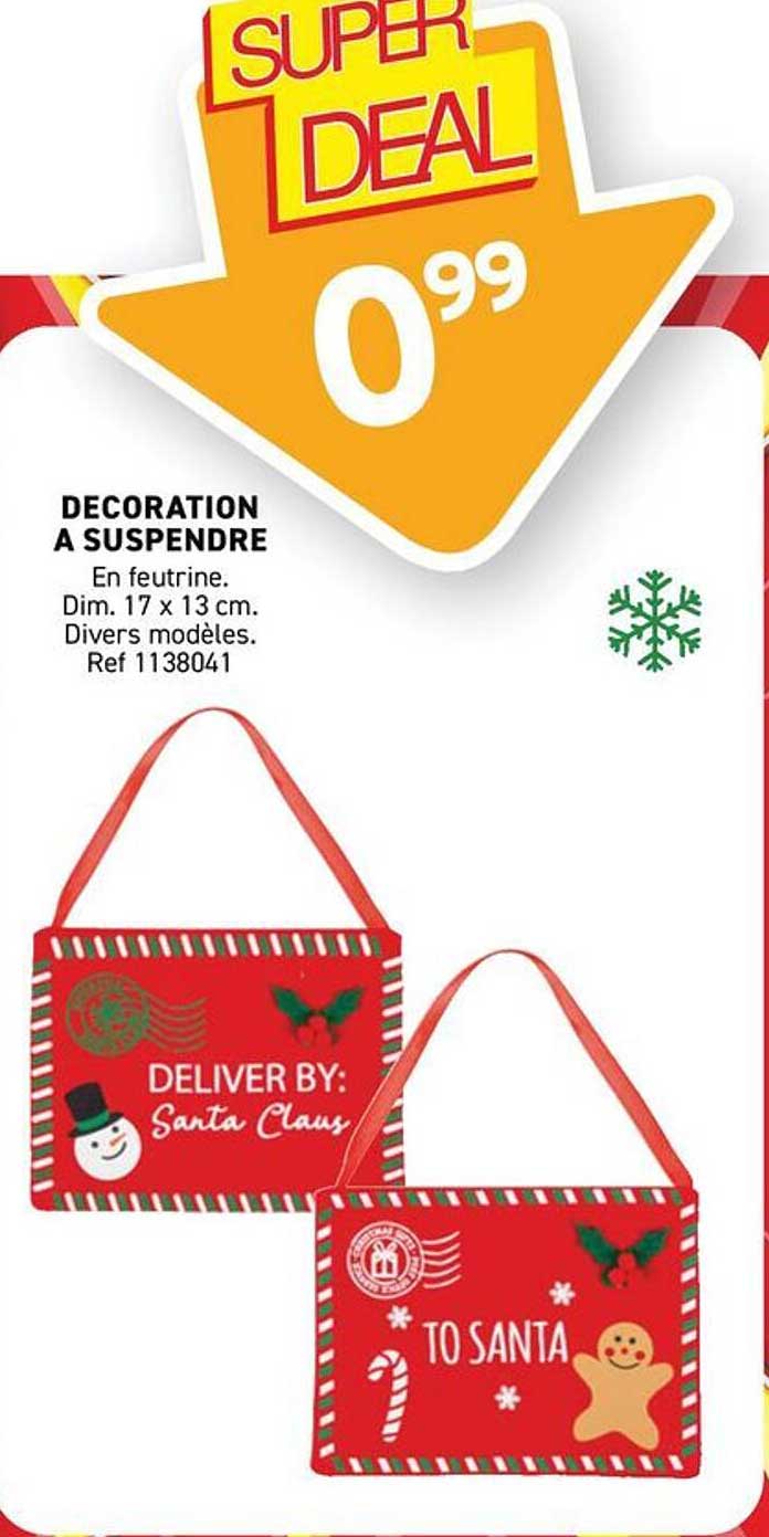 DECORATION A SUSPENDRE