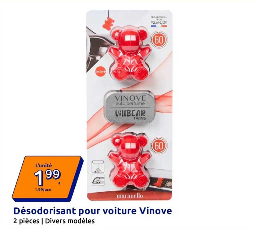 Désodorisant pour voiture Vinove