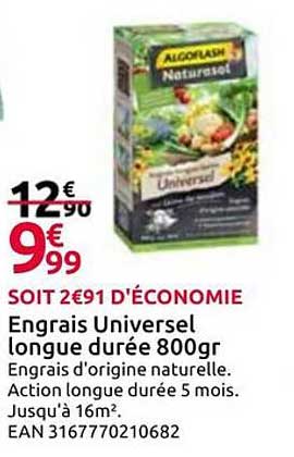 Engrais Universel longue durée 800gr