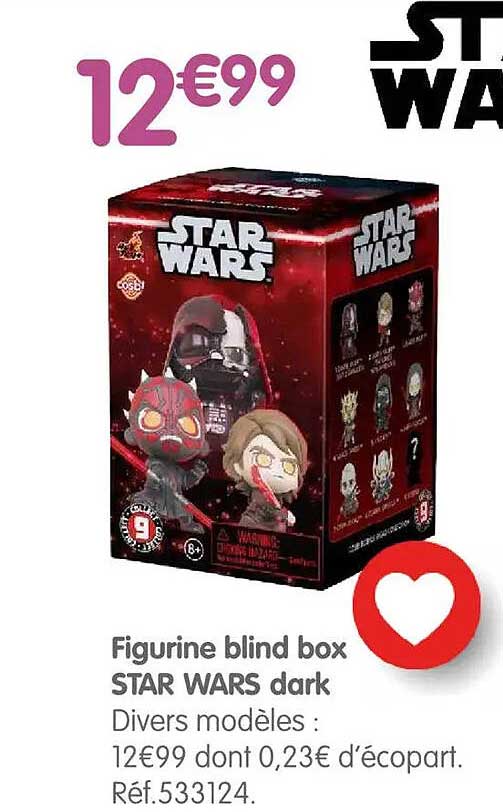 Figurine blind box STAR WARS dark