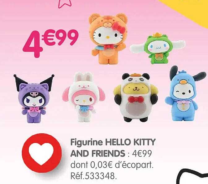Figurine HELLO KITTY AND FRIENDS