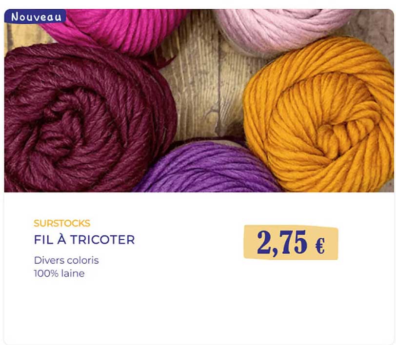 FIL À TRICOTER