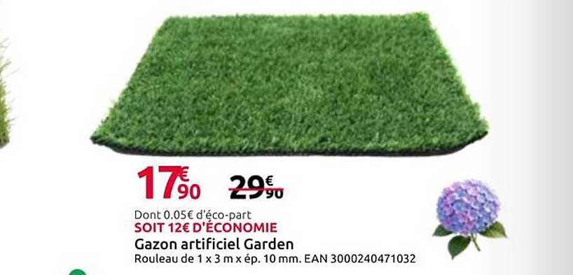 Gazon artificiel Garden