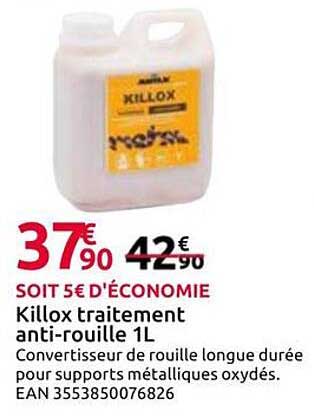 Killox traitement anti-rouille 1L