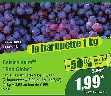 la barquette 1kg