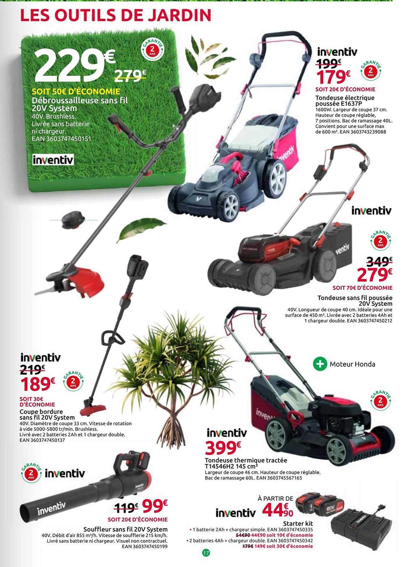 LES OUTILS DE JARDIN
