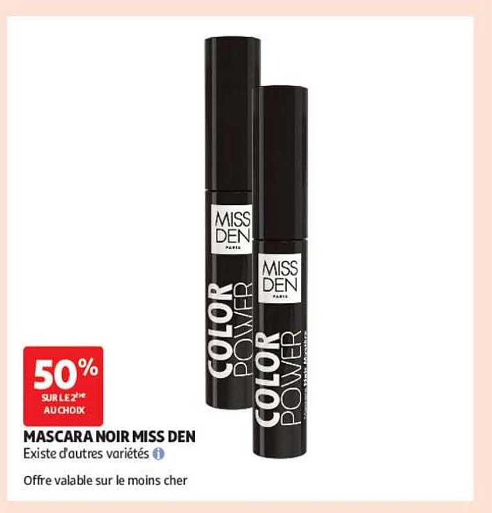 MASCARA NOIR MISS DEN
