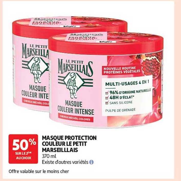 MASQUE PROTECTION COULEUR LE PETIT MARSEILLAIS