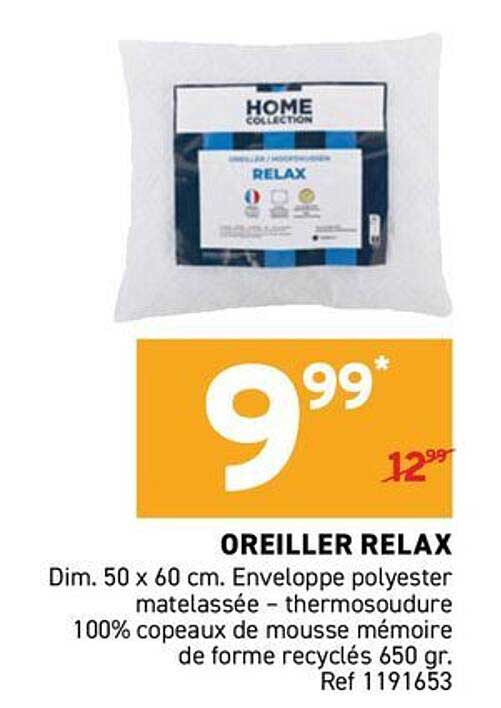 OREILLER RELAX