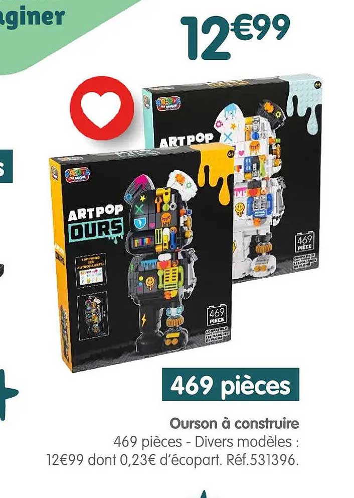 Ourson à construire